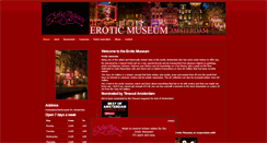 Desktop Screenshot of erotisch-museum.nl